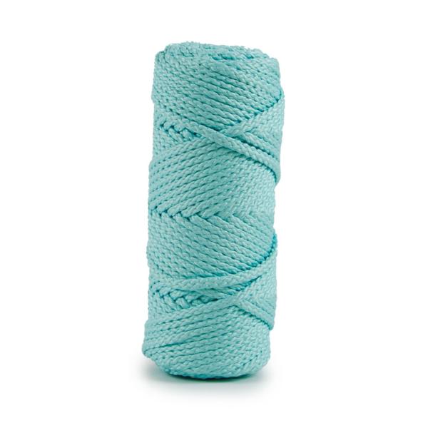 Kordel geflochten Ø 5mm Neonaqua